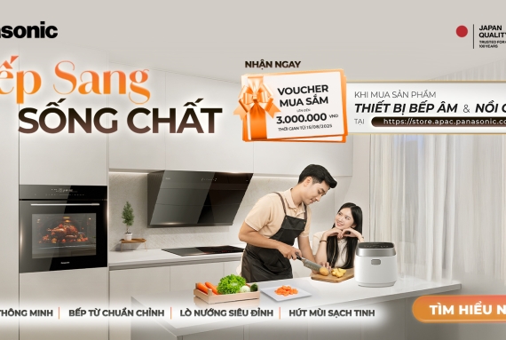 BẾP AN KHANG VÀ PANASONIC: CỘT MỐC CHIẾN LƯỢC – NÂNG TẦM CHẤT LƯỢNG SỐNG NHẬT BẢN TRONG BẾP VIỆT